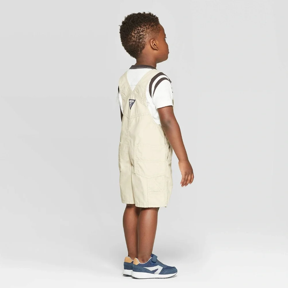 Oshkosh B'gosh 18 Months Baby Boy Shortalls American Flag July 4th Patriotic